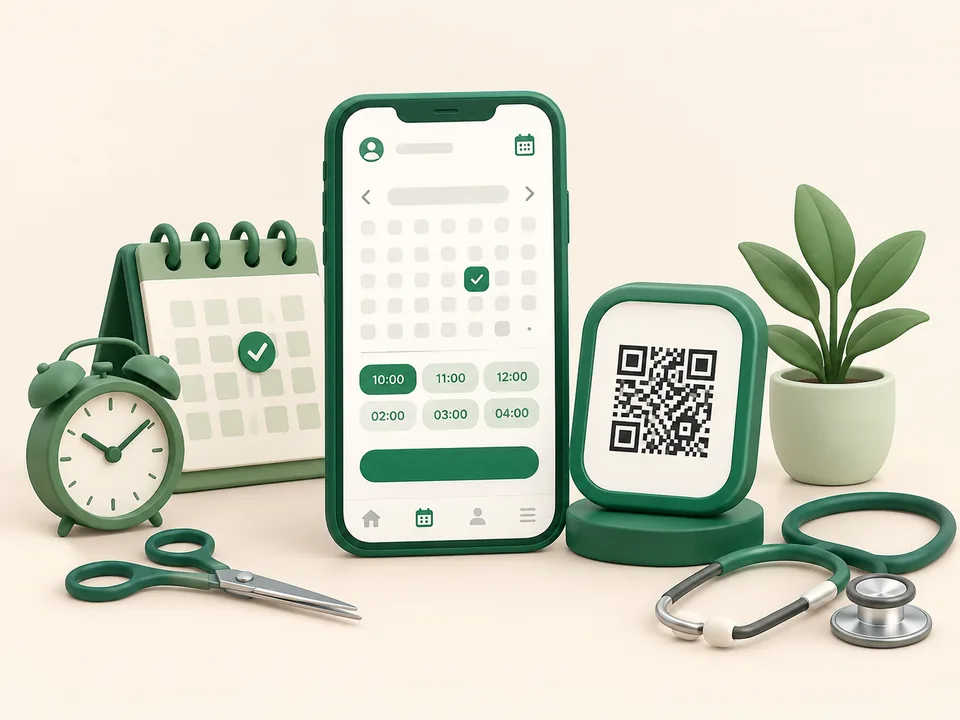Appointment Booking QR by Scan2Grow
