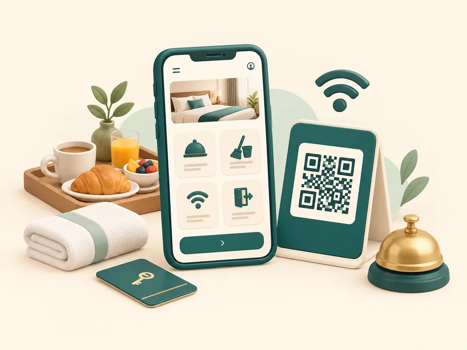 Hotel Guest Service QR by Scan2Grow
