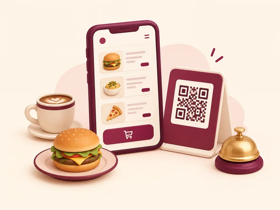 Restaurant & Café Menu + Order QR by Scan2Grow